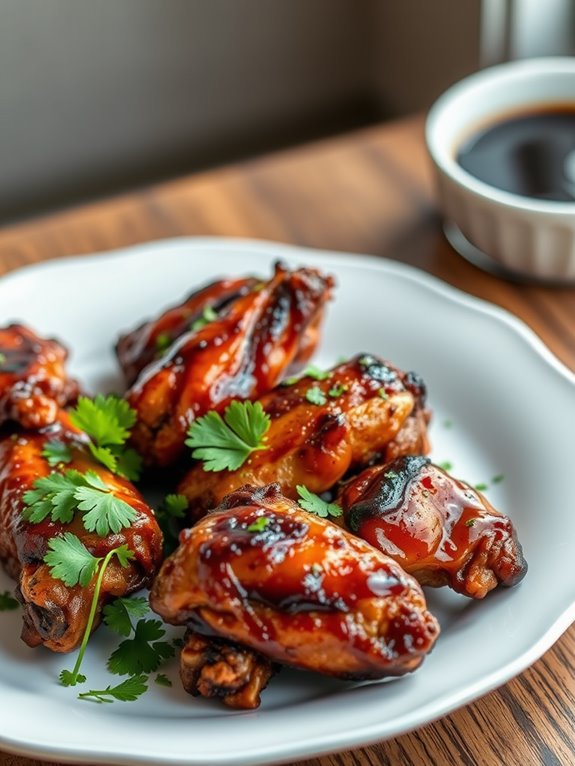 spicy smoked chicken wings