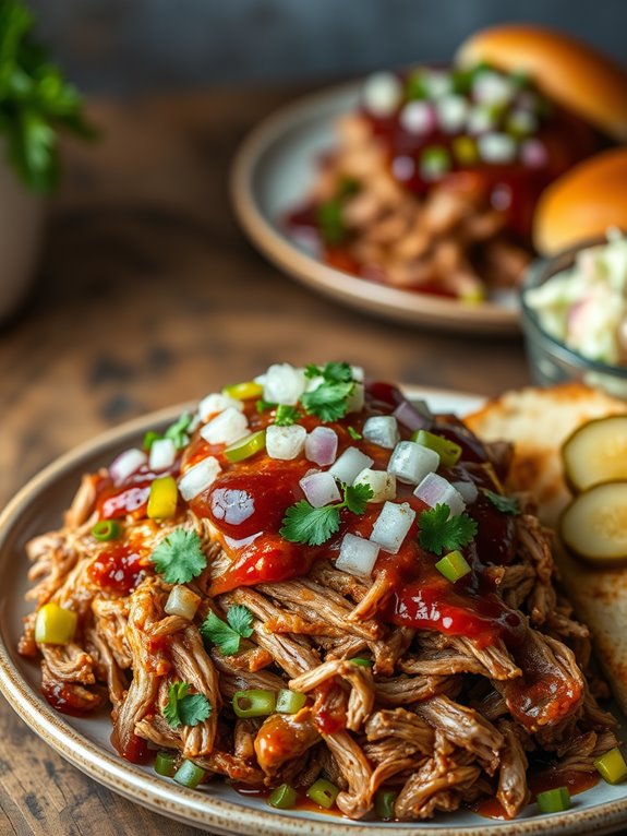 spicy smoky pulled pork