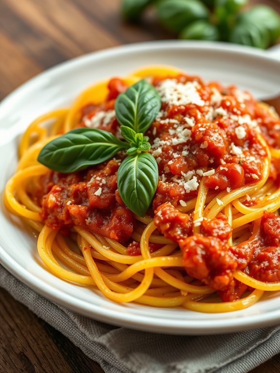 spicy spaghetti squash dish