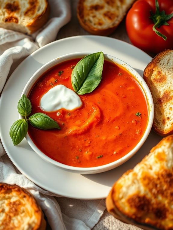 spicy tomato pepper soup