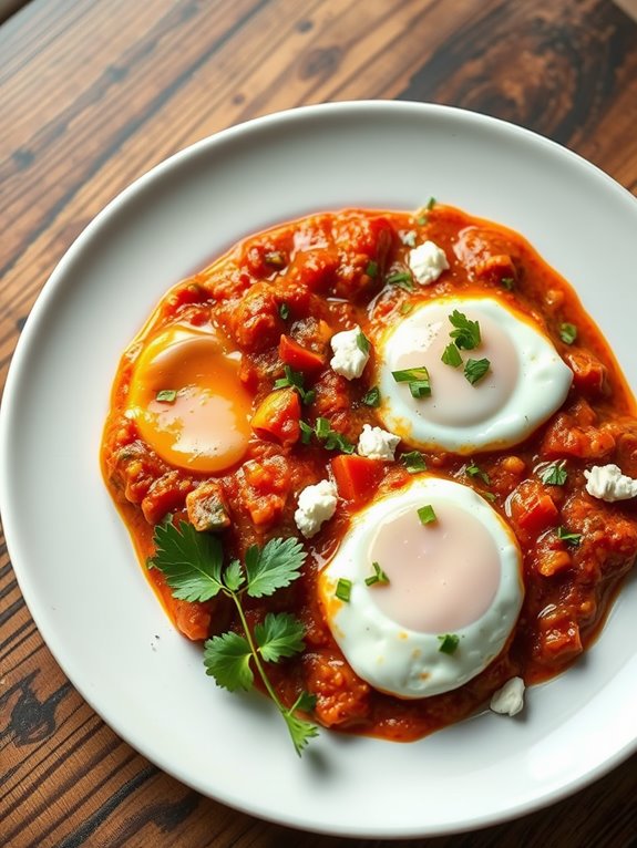 spicy tomato shakshuka recipe