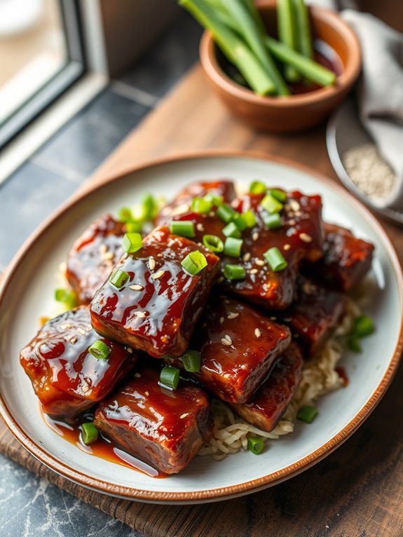 sticky asian style ribs