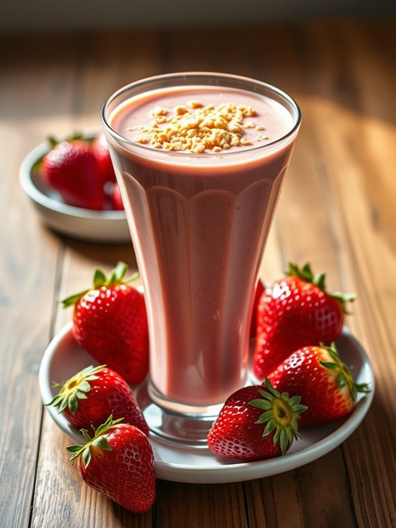 strawberry cheesecake smoothie recipe