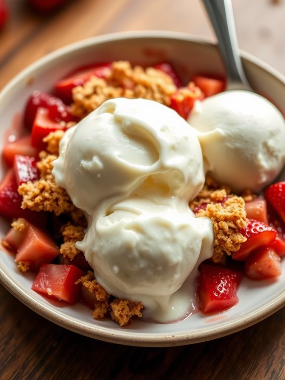 strawberry rhubarb dessert recipe