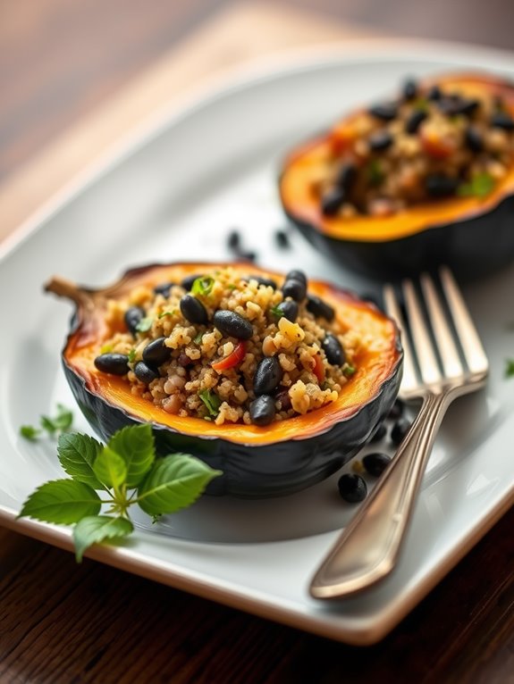 stuffed acorn squash recipe