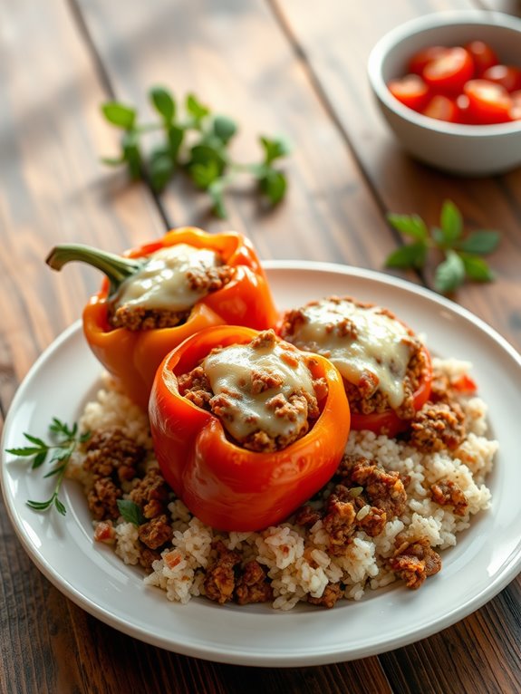 stuffed peppers with beef