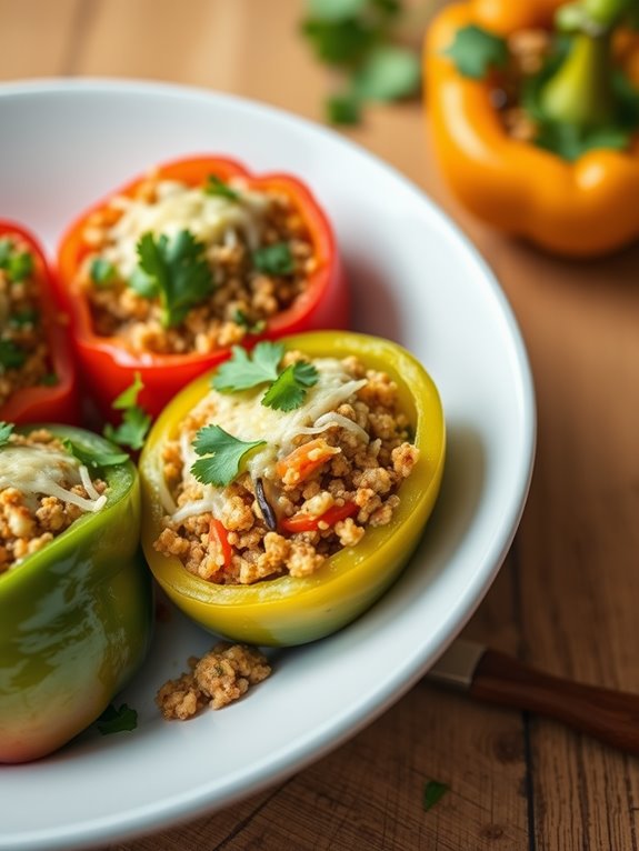 stuffed peppers with quinoa