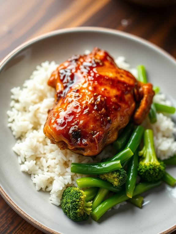 sweet and savory chicken