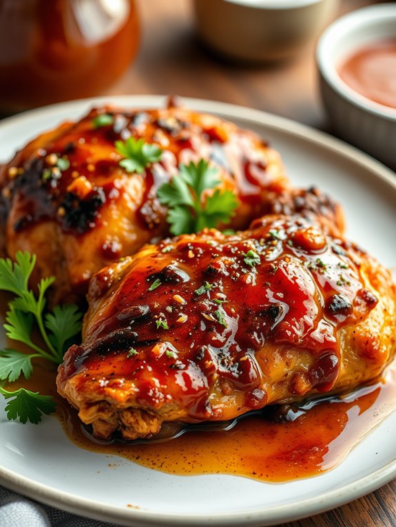 sweet and savory chicken