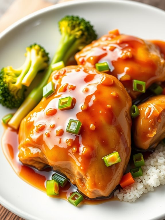 sweet and savory chicken