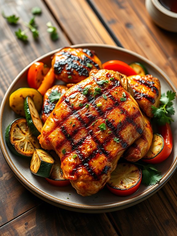 sweet and savory chicken