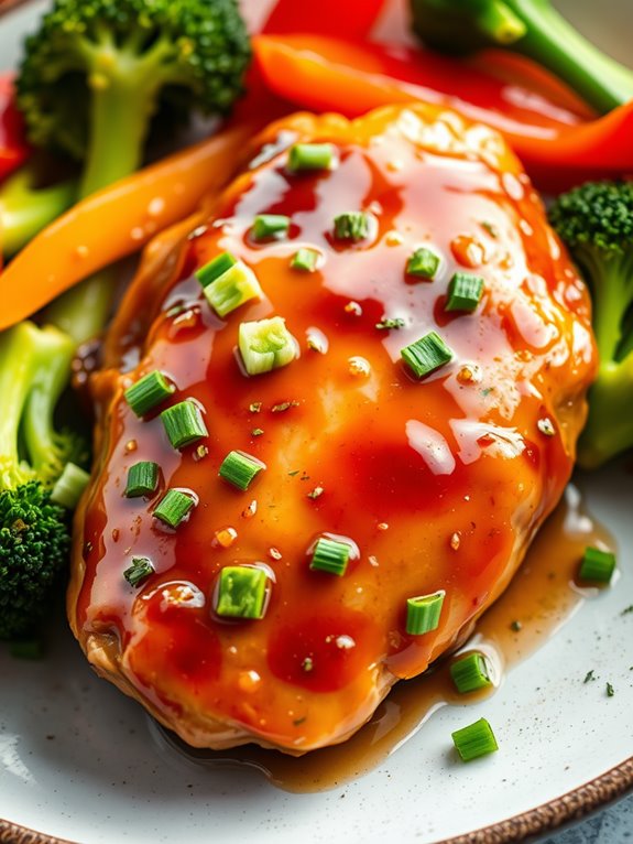 sweet and savory chicken