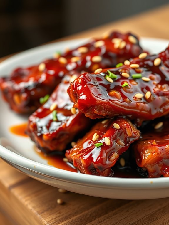 sweet and savory ribs