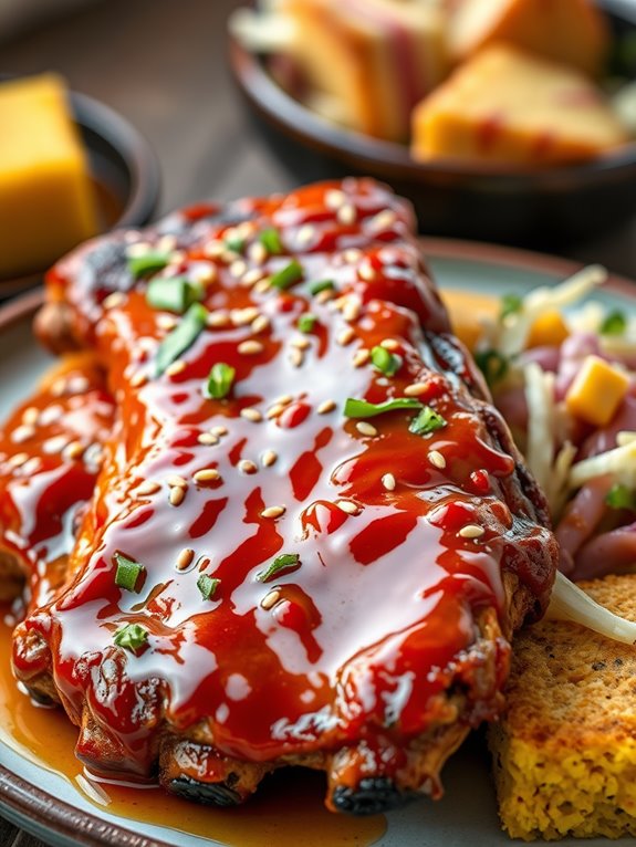 sweet and savory ribs