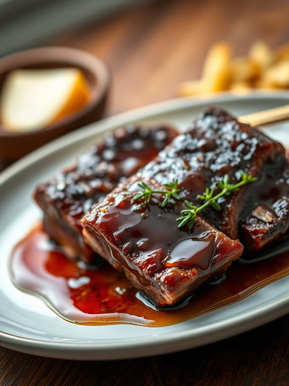 sweet and savory ribs