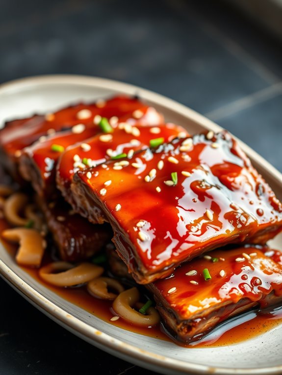 sweet and savory ribs