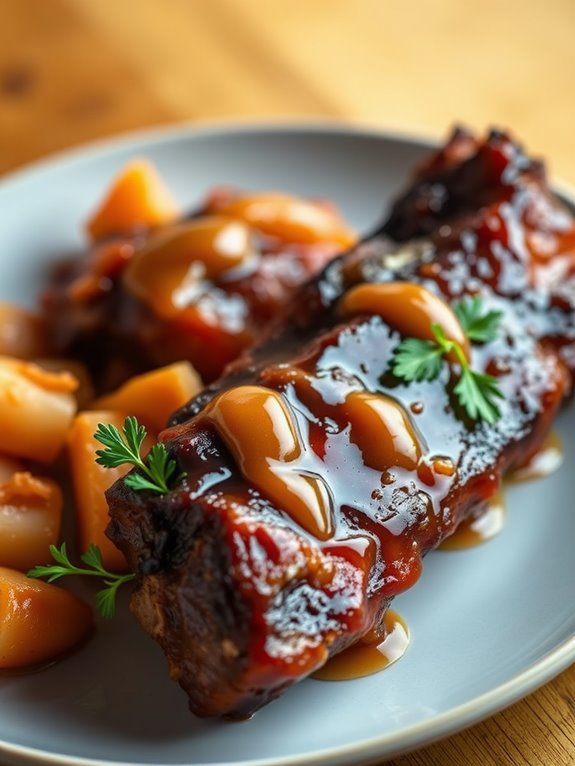 sweet and savory ribs