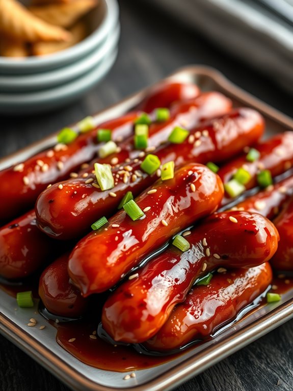 sweet and savory sausages