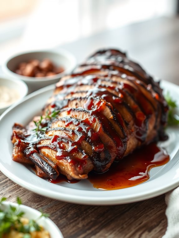 sweet and smoky brisket