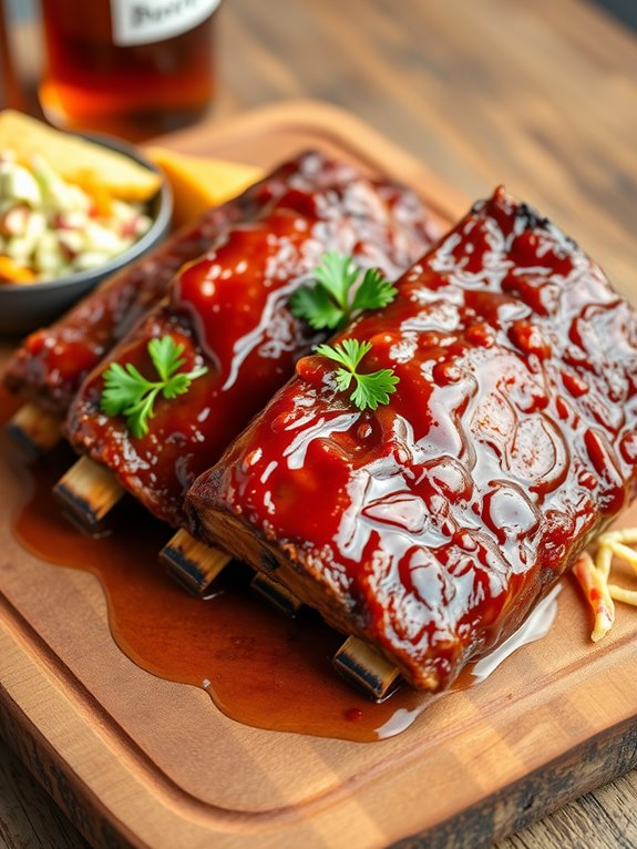 sweet and smoky ribs