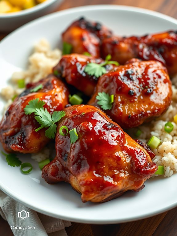 sweet and spicy chicken