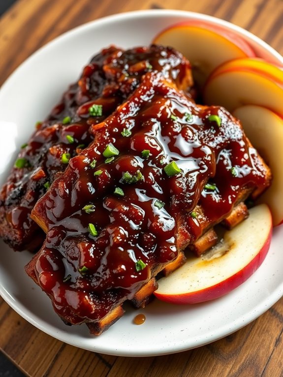 sweet and spicy ribs