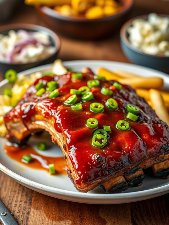 sweet and spicy ribs