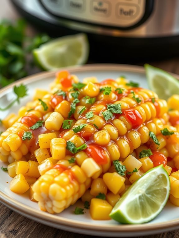 sweet and tangy corn