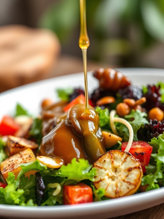 sweet and tangy dressing