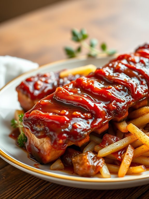 sweet and tangy ribs