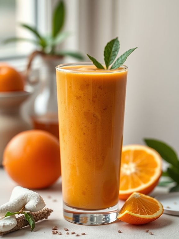 sweet potato orange smoothie