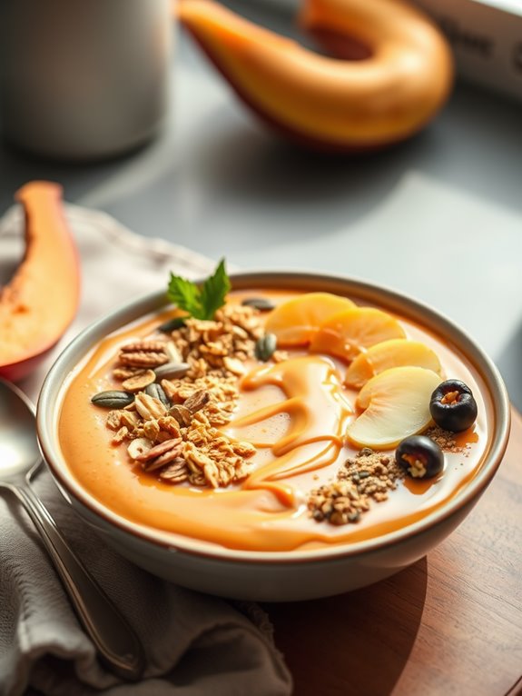 sweet potato smoothie bowl