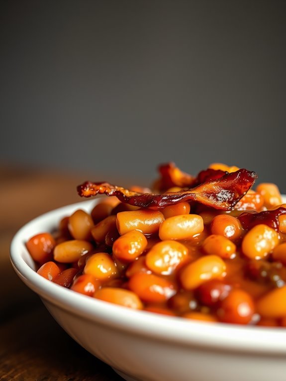 sweet smoky baked beans