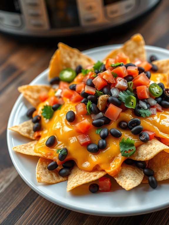 taco flavored instant pot nachos