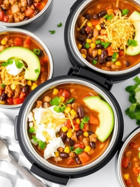 taco soup meal prep