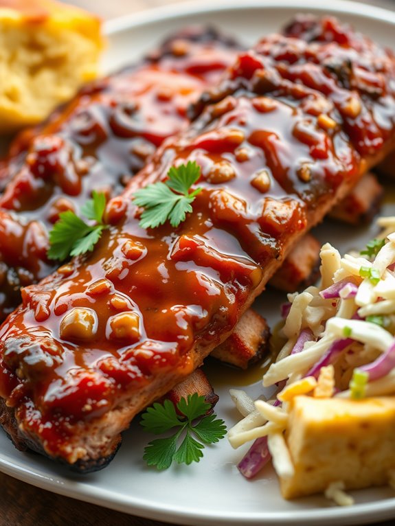 tangy mustard glazed ribs recipe