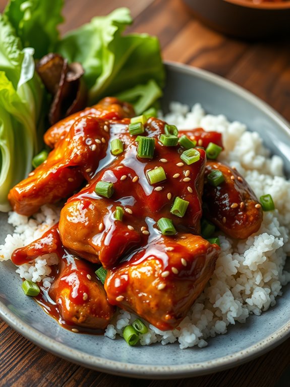 tasty korean bbq chicken