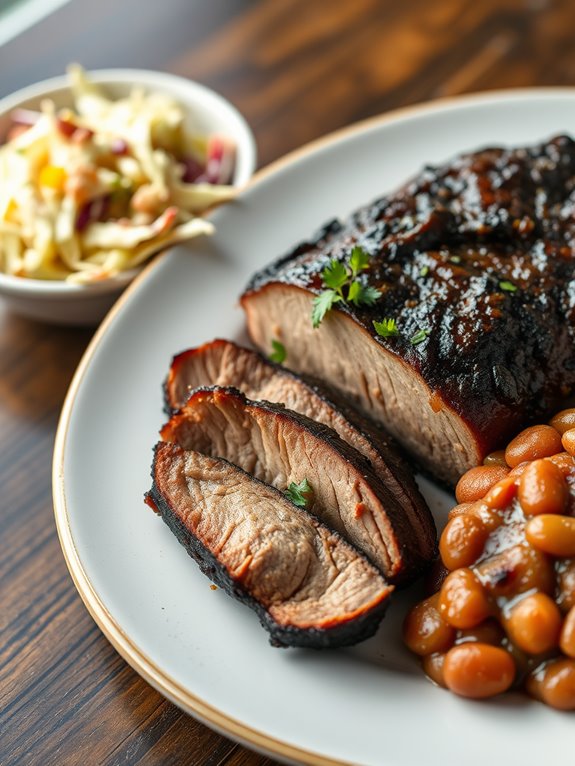 tender flavorful smoked brisket