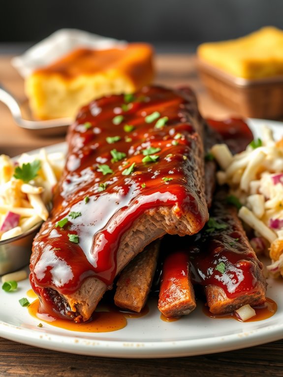 tender smoky flavorful ribs