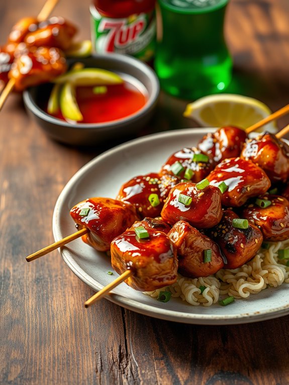 teriyaki chicken skewers recipe