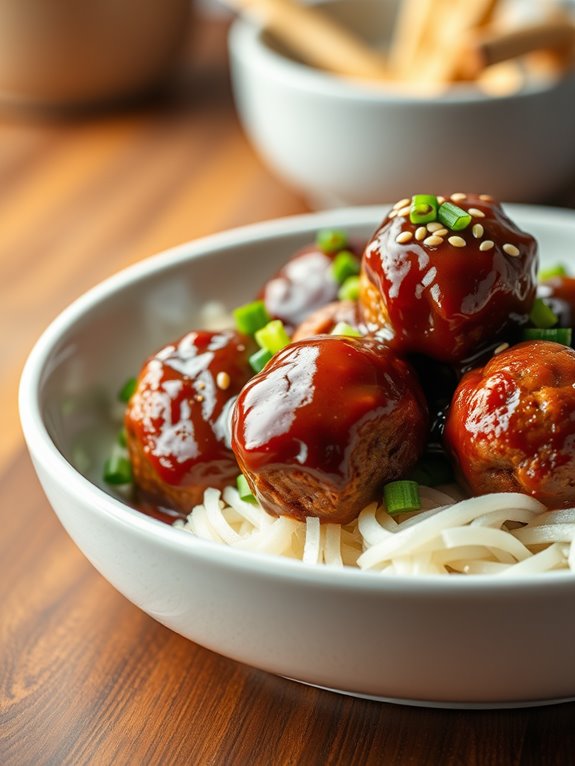 teriyaki glazed meatball recipe