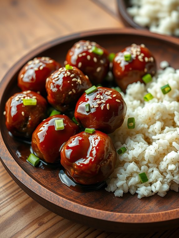 teriyaki glazed meatball recipe