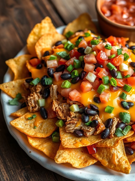 tex mex chicken nachos recipe