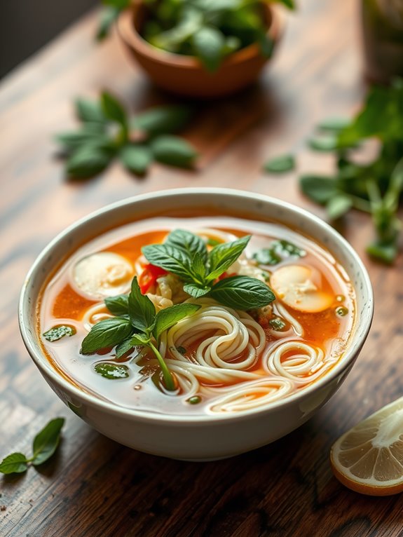 thai basil lemongrass soup