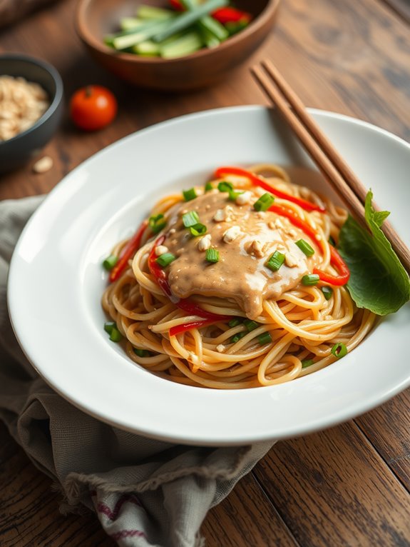 thai peanut noodle recipe