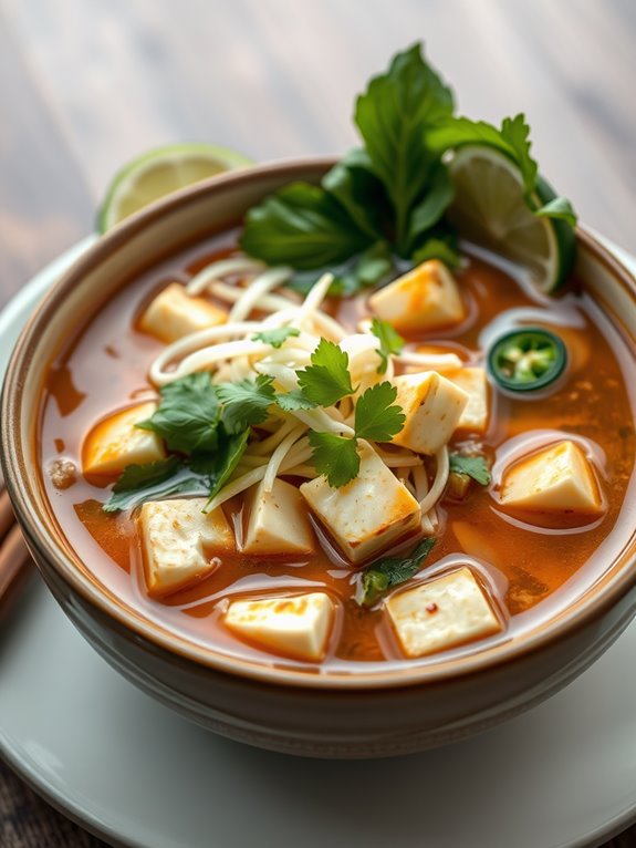 tofu vegetarian pho recipe