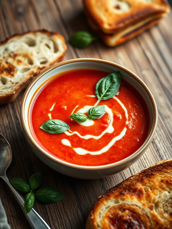 tomato basil soup recipe