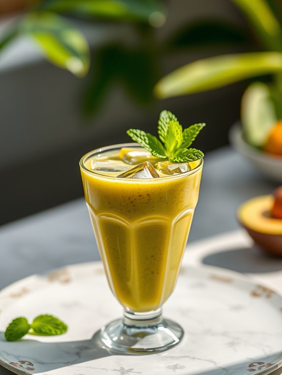 tropical avocado mango blend