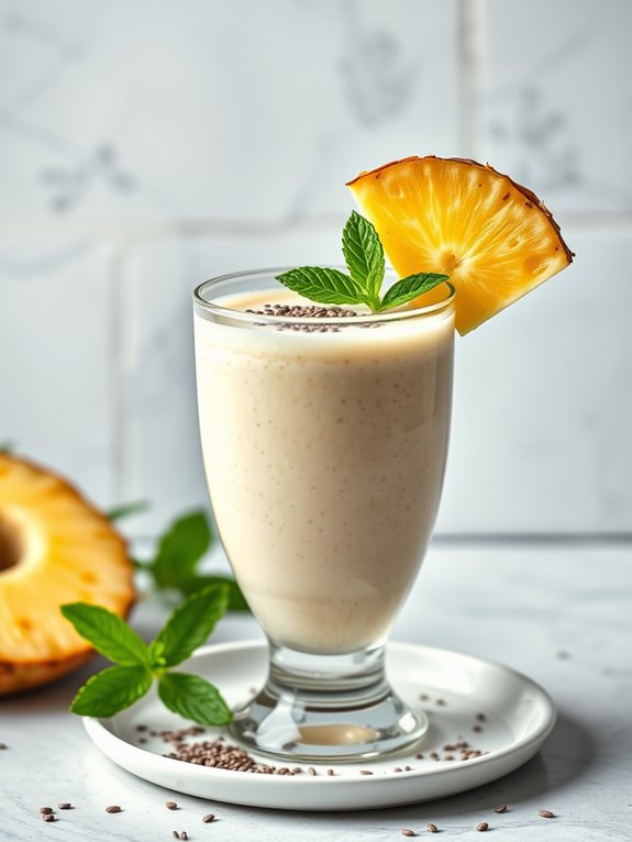 tropical chia smoothie recipe