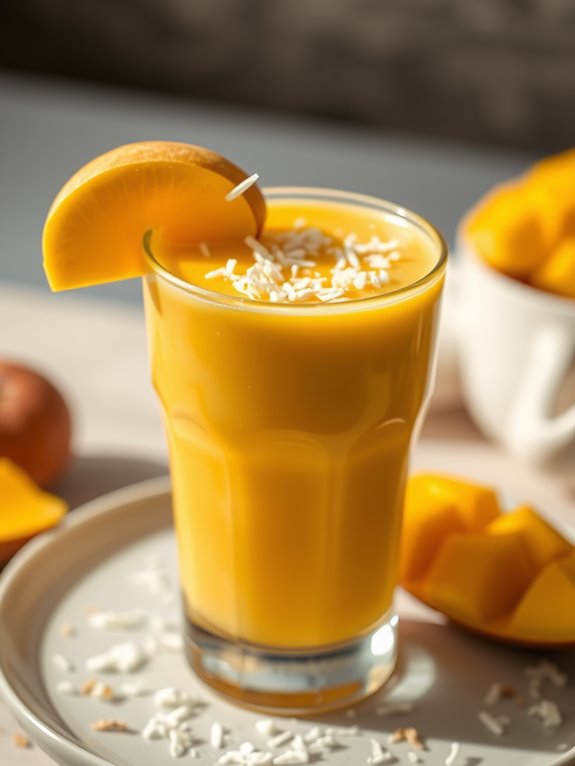 tropical mango coconut blend